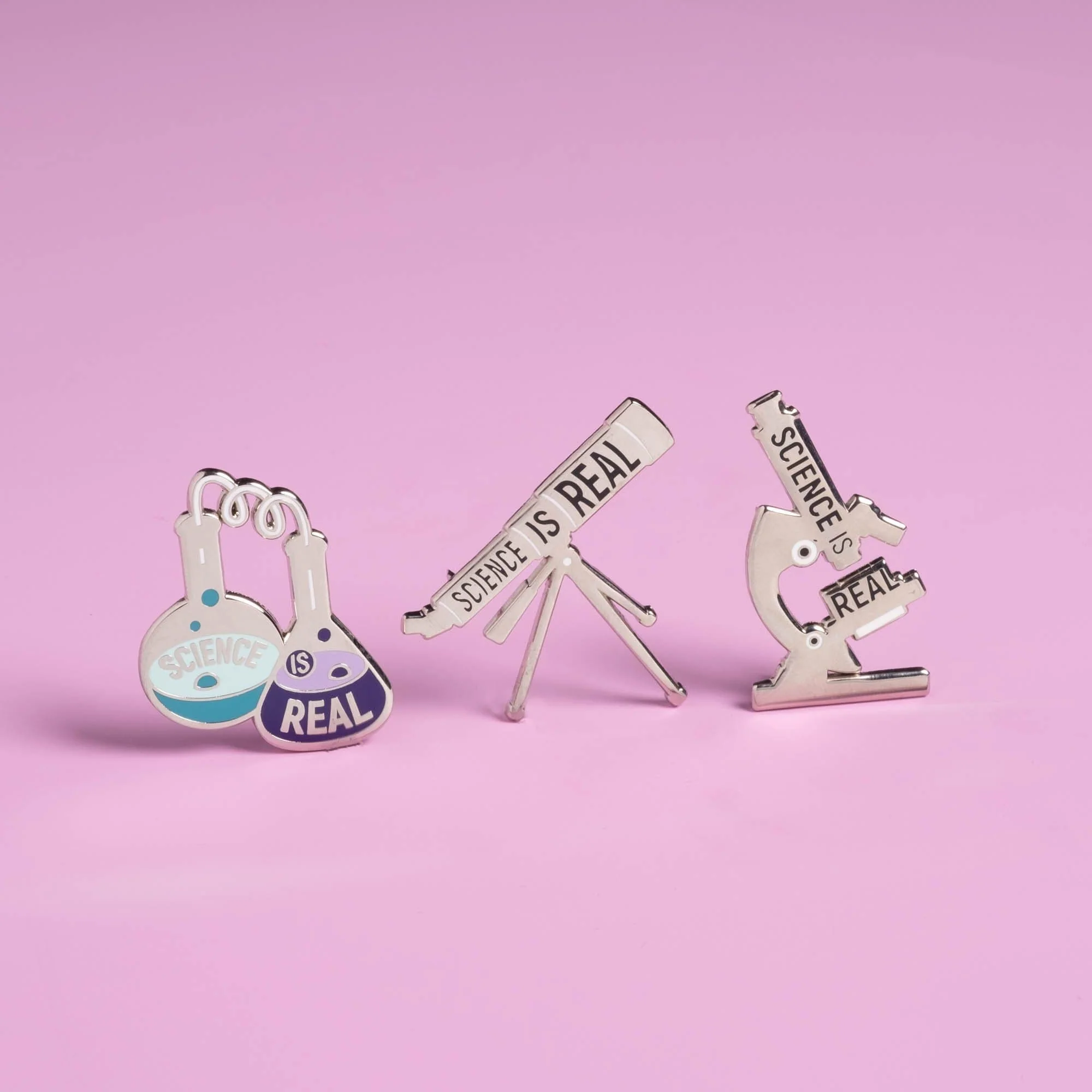 Science is Real Pins - Set of three - Image 2