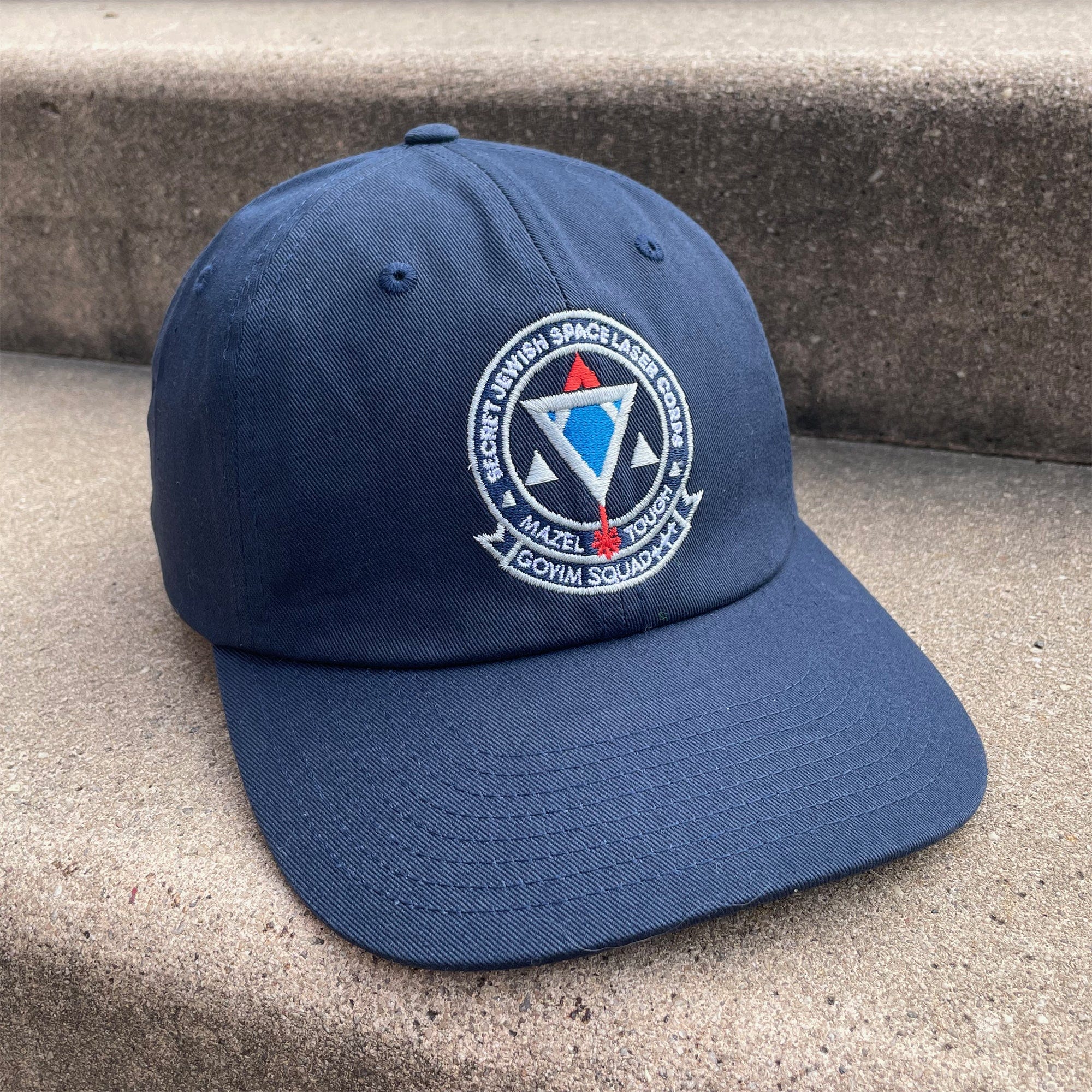 Secret Jewish Space Laser Corps Baseball Cap - Image 4