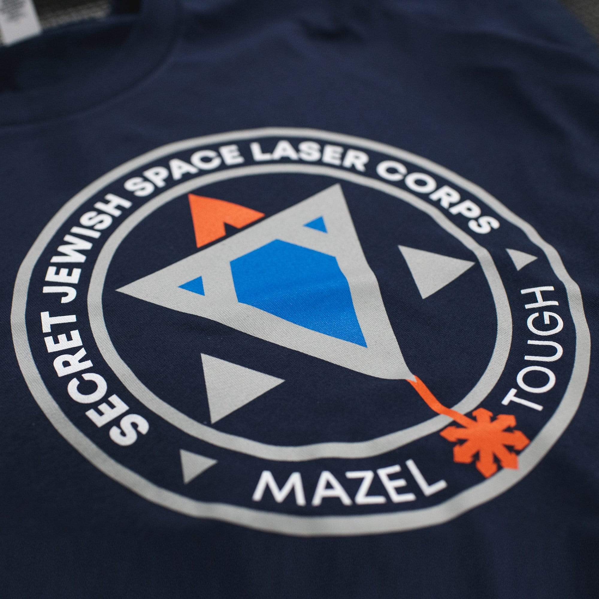 Secret Jewish Space Laser Corps T-shirt - Image 7