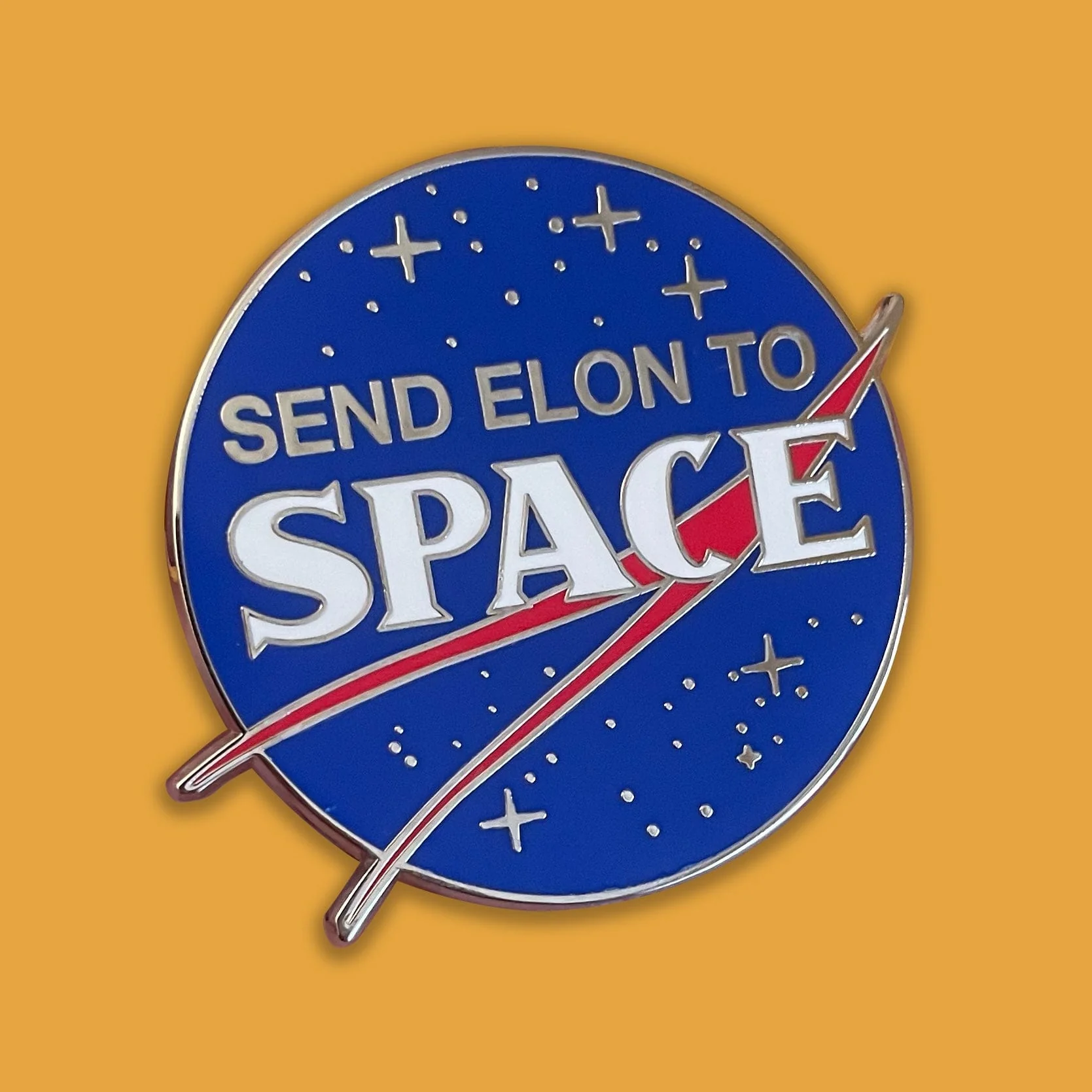 Send Elon to Space Pin - Image 3