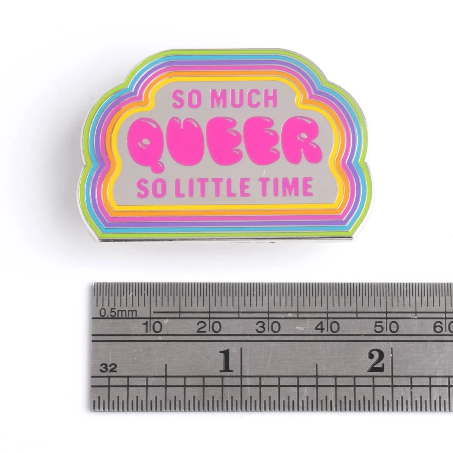 So Much Queer, So Little Time Pin - Image 2