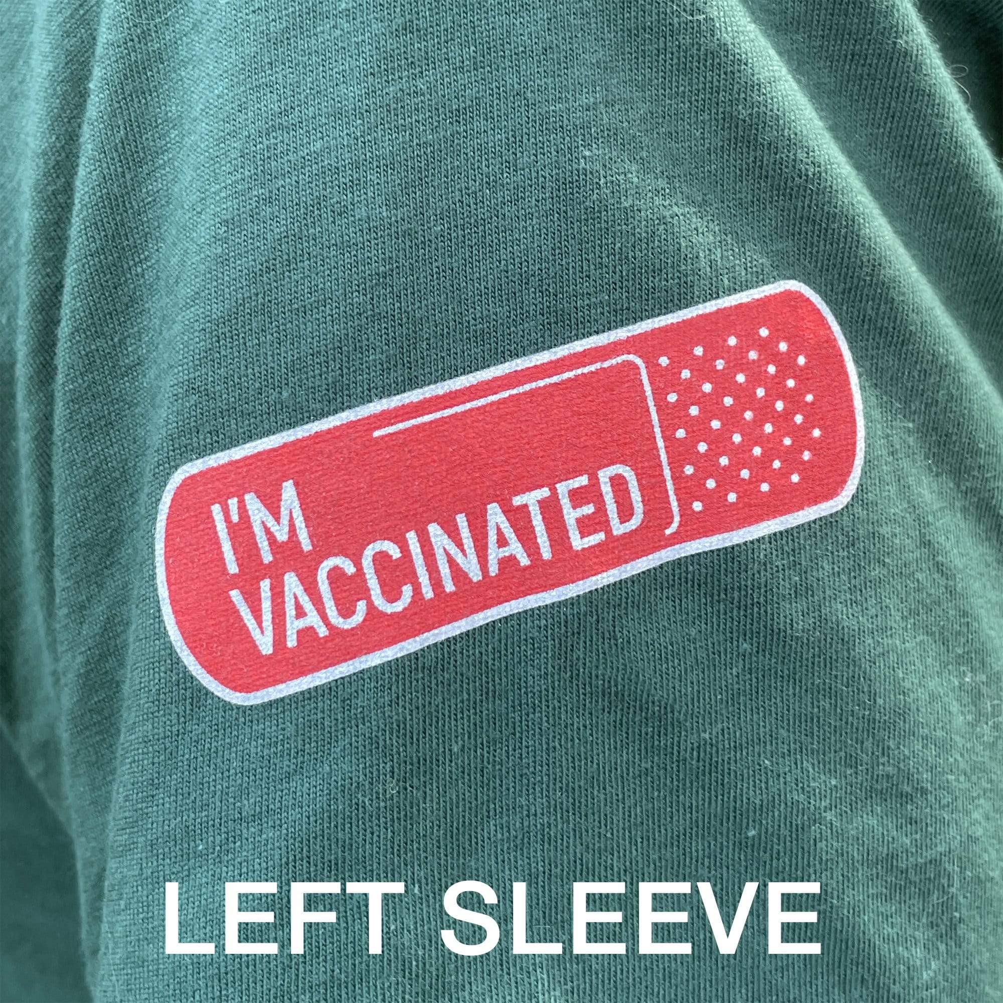 Thanks, Science + I'm vaccinated T-shirt - Image 5