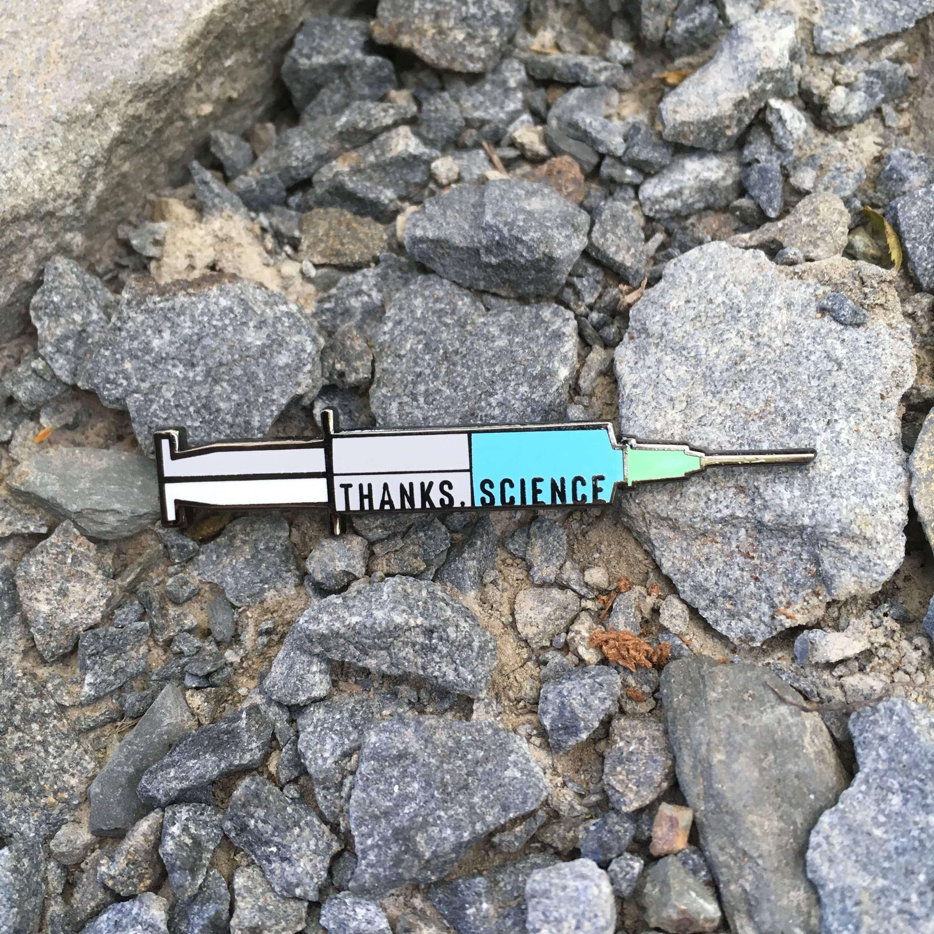 Thanks, Science - Vaccine Pin - Image 4