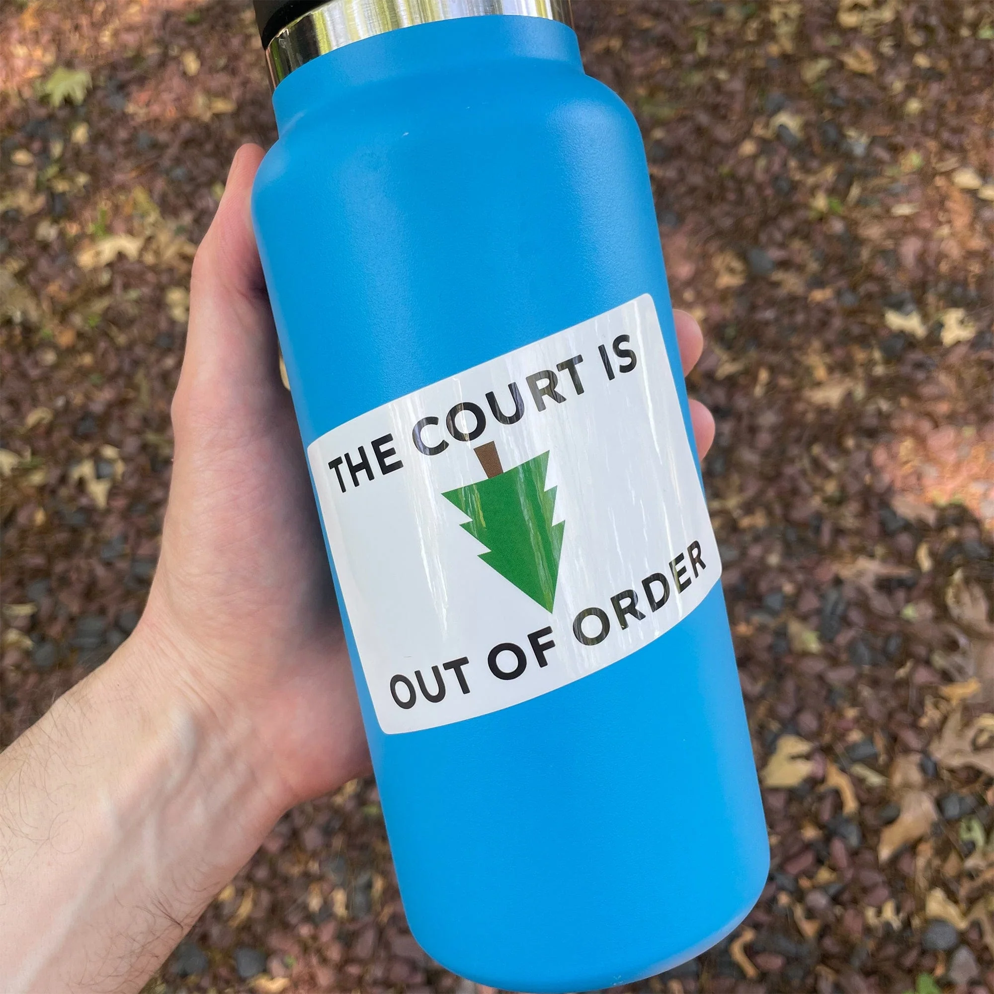 The Court Is Out of Order Sticker - Image 4