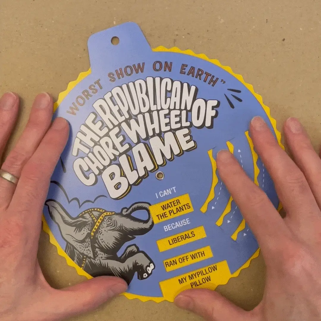 The Republican Chore Wheel of Blame - Image 4