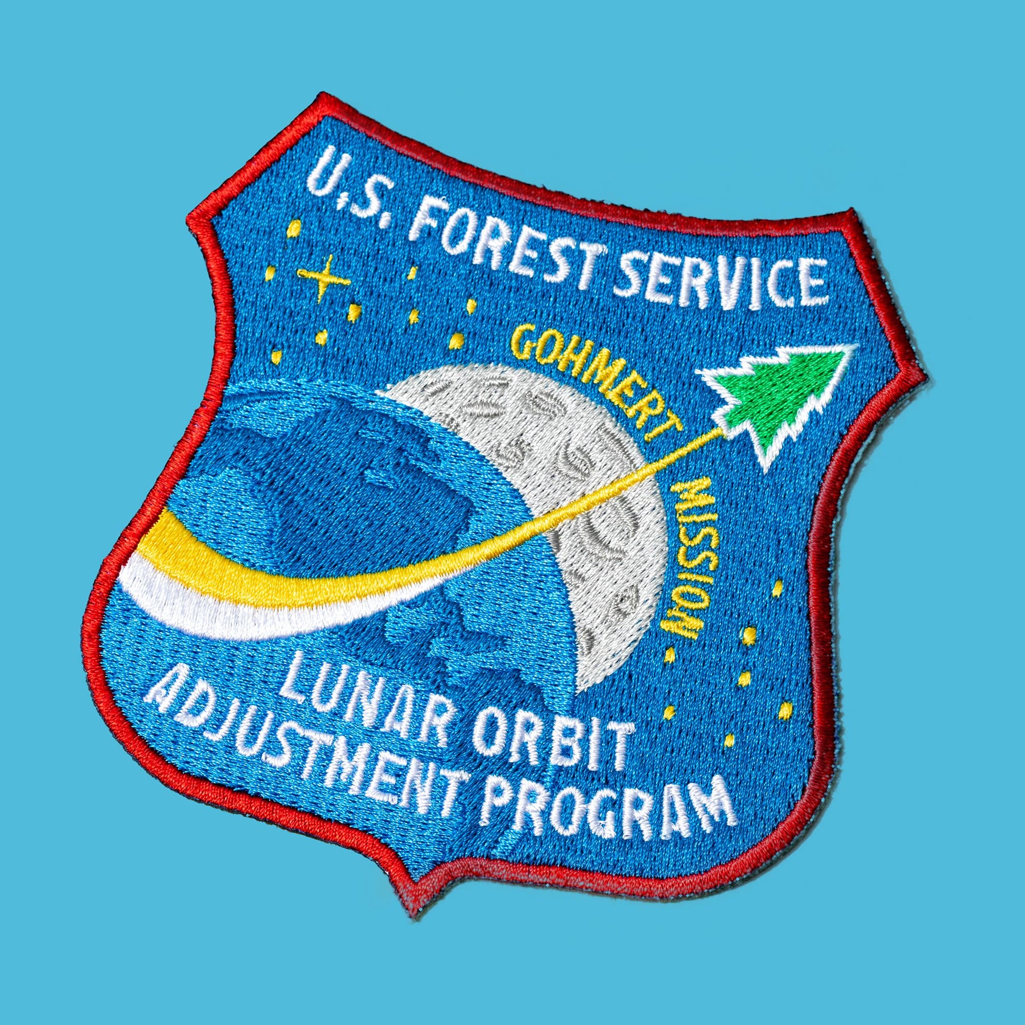 U.S. Forest Service Lunar Orbit Adjustment Program Patch - Image 3