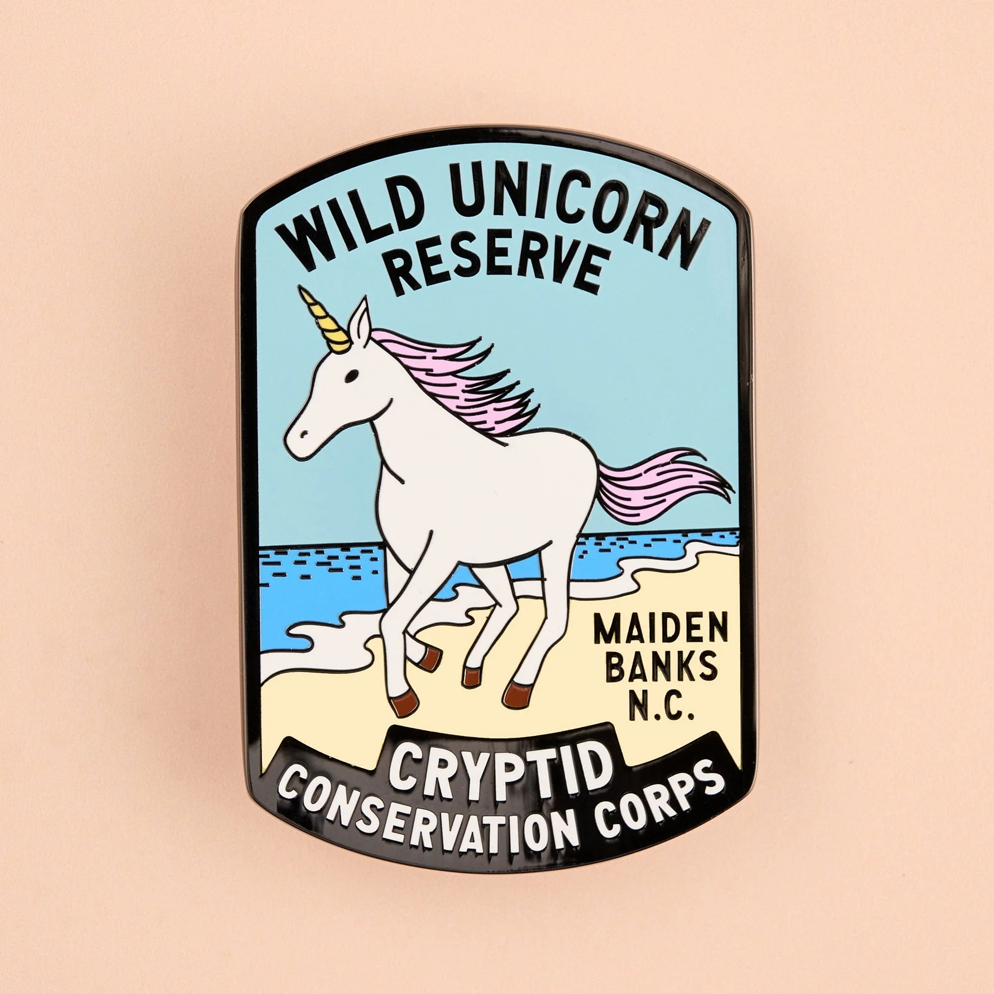 Wild Unicorn Reserve Set: Pin, Sticker, and Patch - Image 3