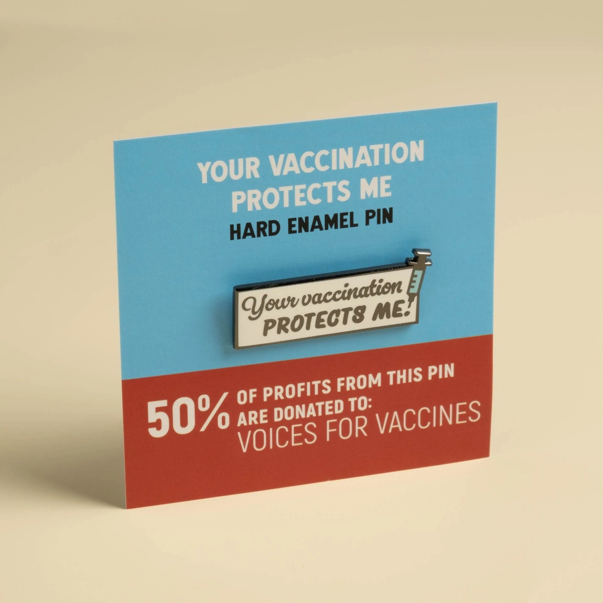 Your vaccination protects me Pin - Image 3