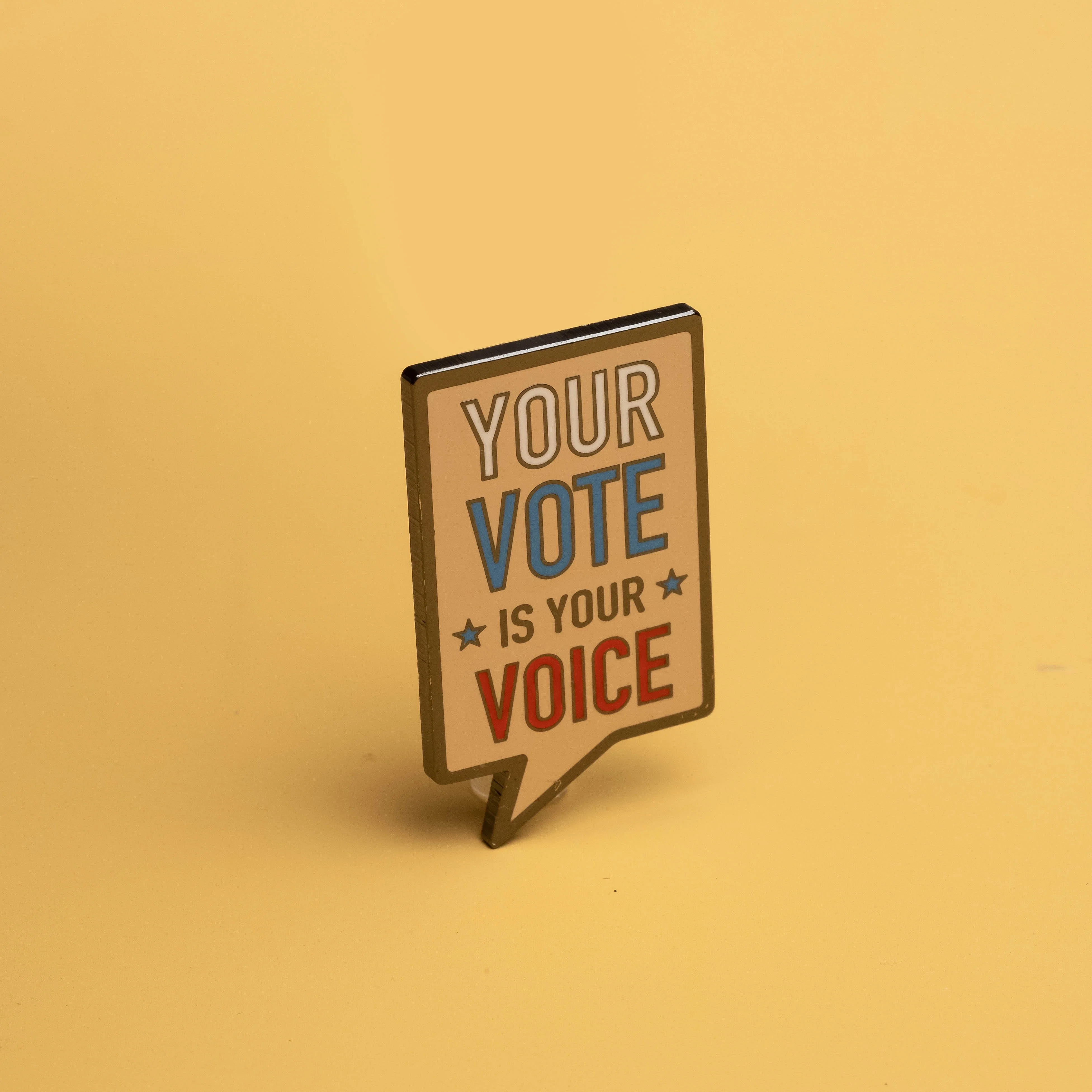 Your Vote is Your Voice Pin - Image 3