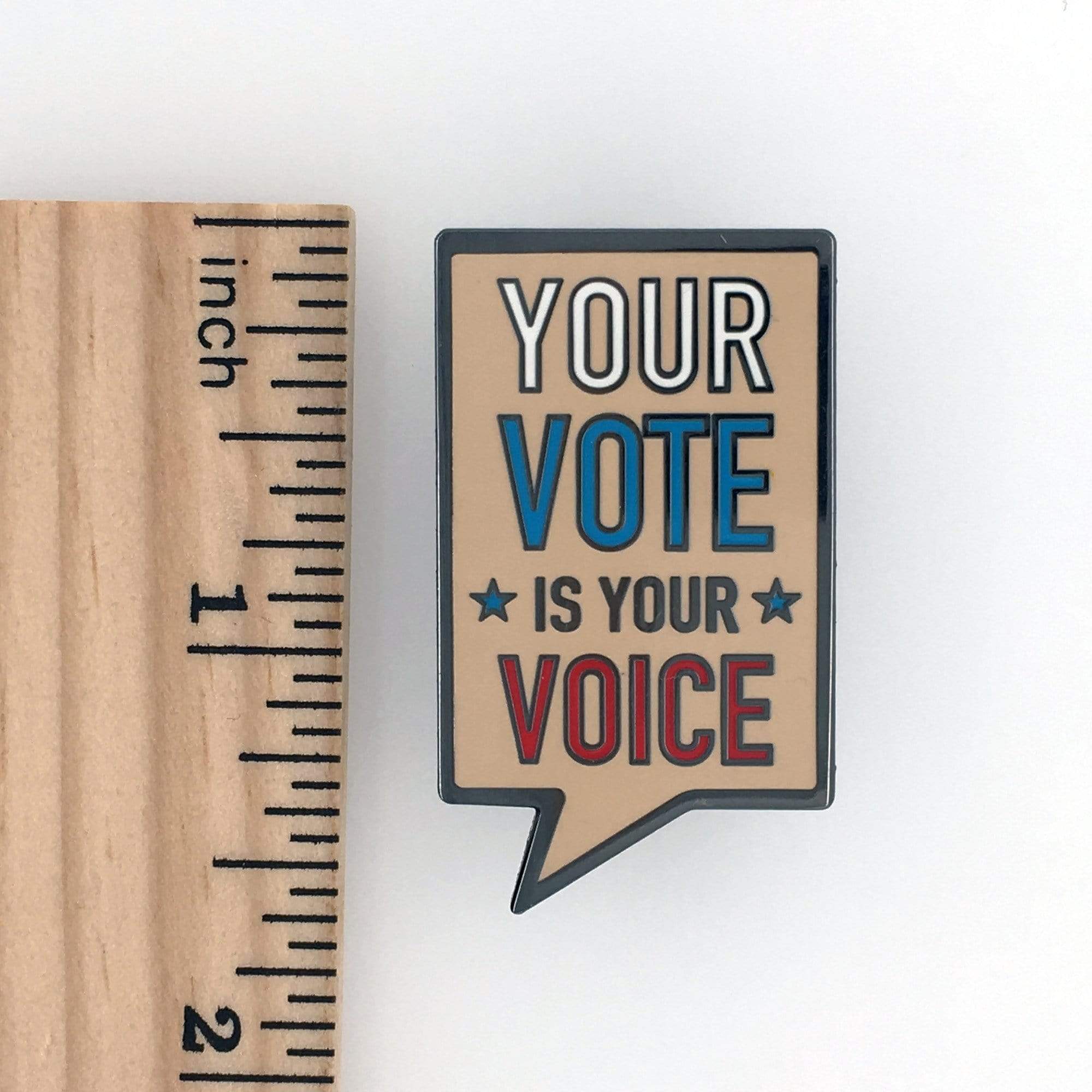 Your Vote is Your Voice Pin - Image 6